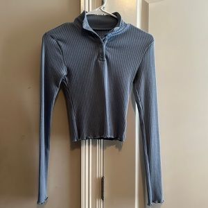 Button up turtle neck